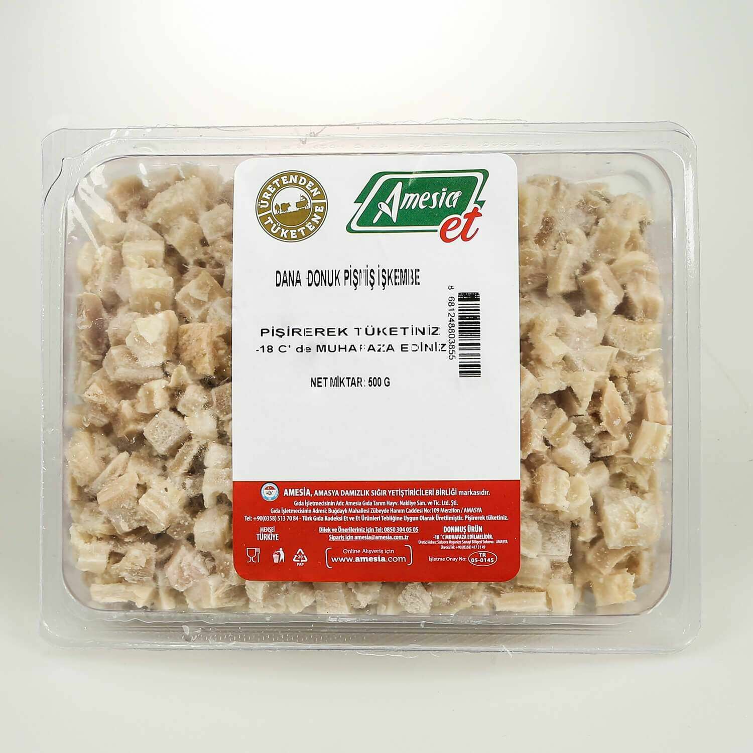 DANA DONUK PİŞMİŞ İŞKEMBE 500 G.