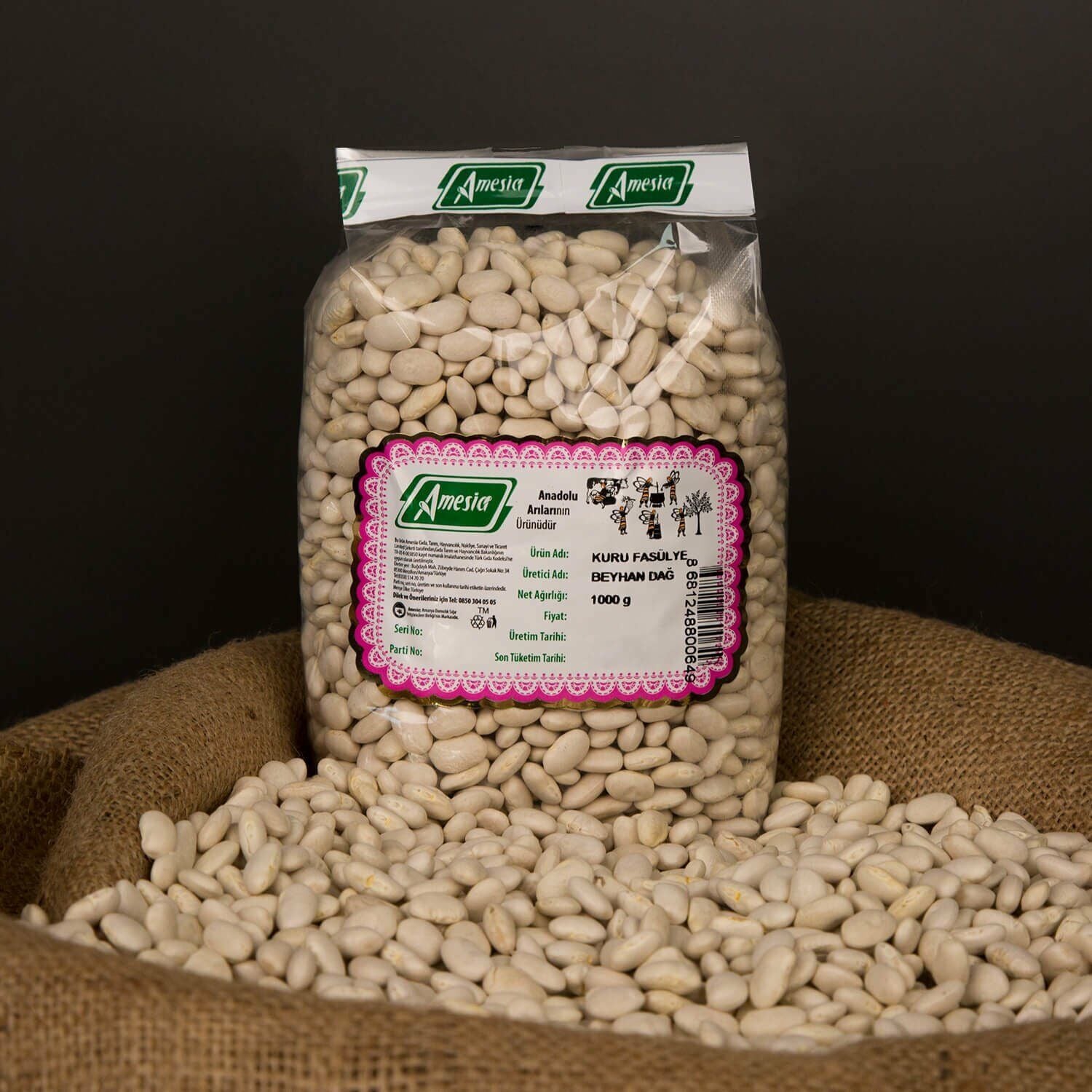 KURU FASULYE 1000 G.