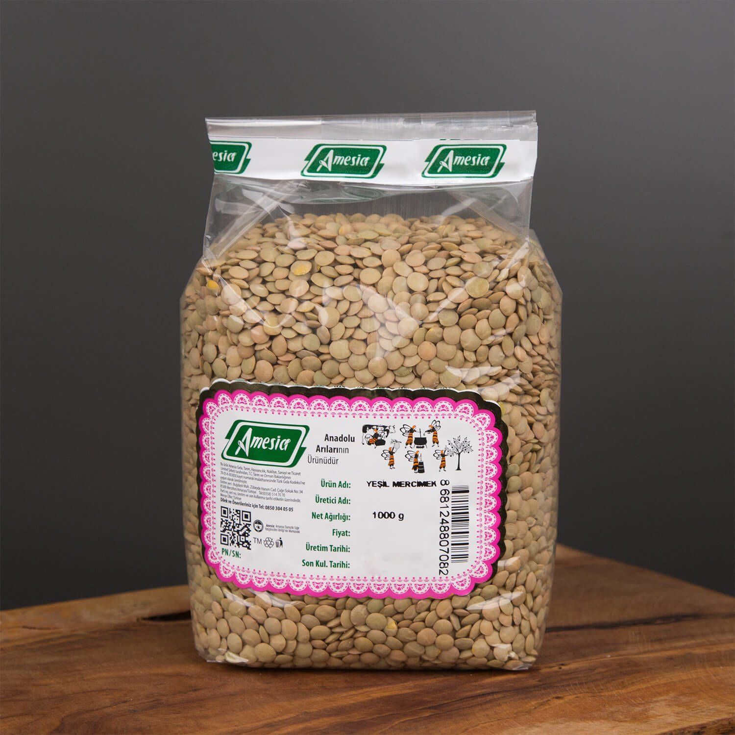 YEŞİL MERCİMEK 1000 G.