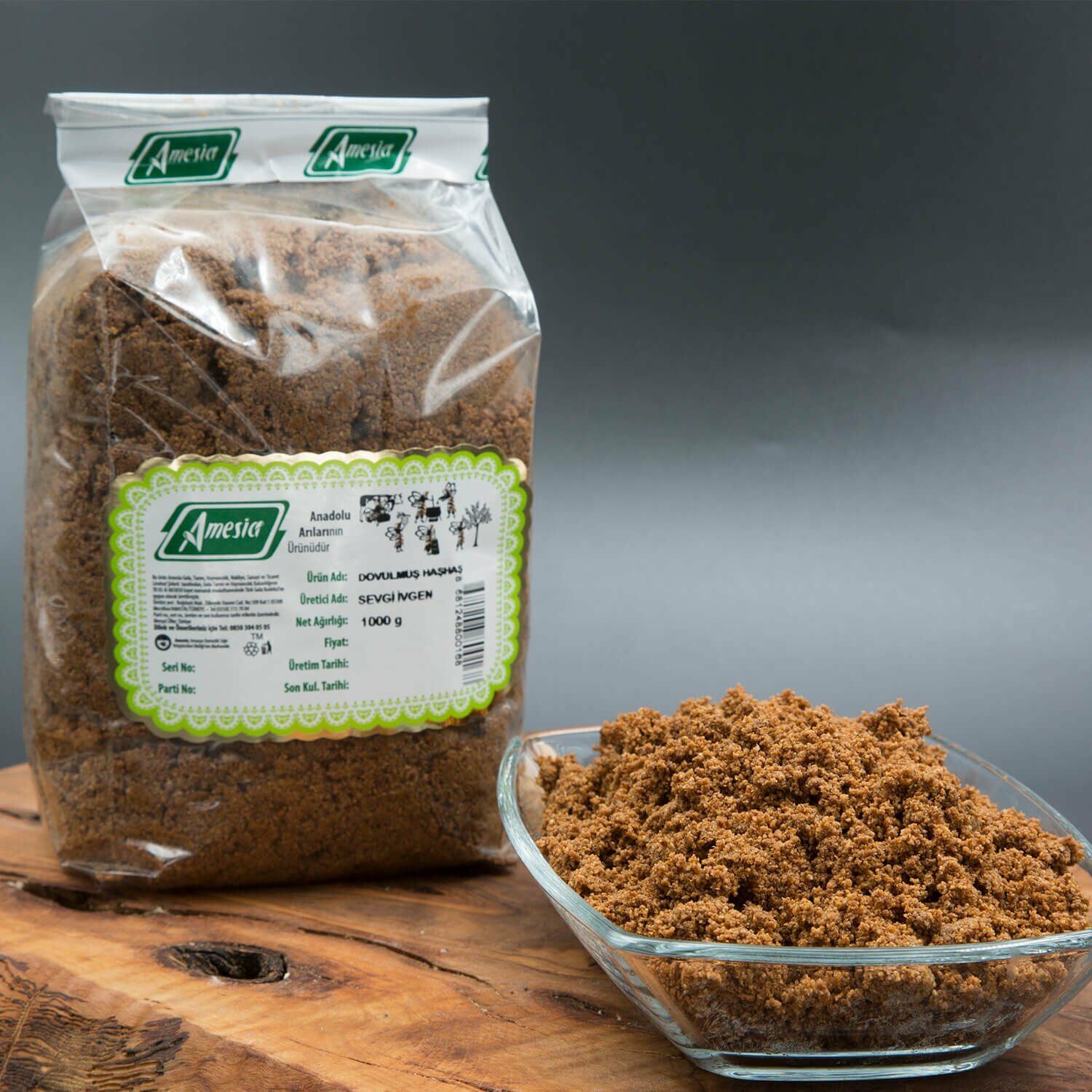 DÖVÜLMÜŞ HAŞHAŞ 1000 G.