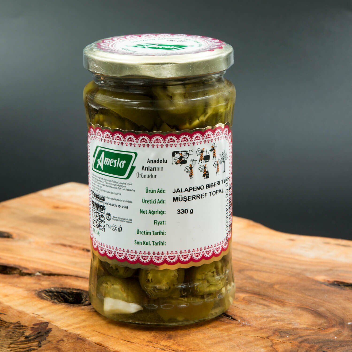 JALAPENO BİBERİ TURŞUSU 330 G.