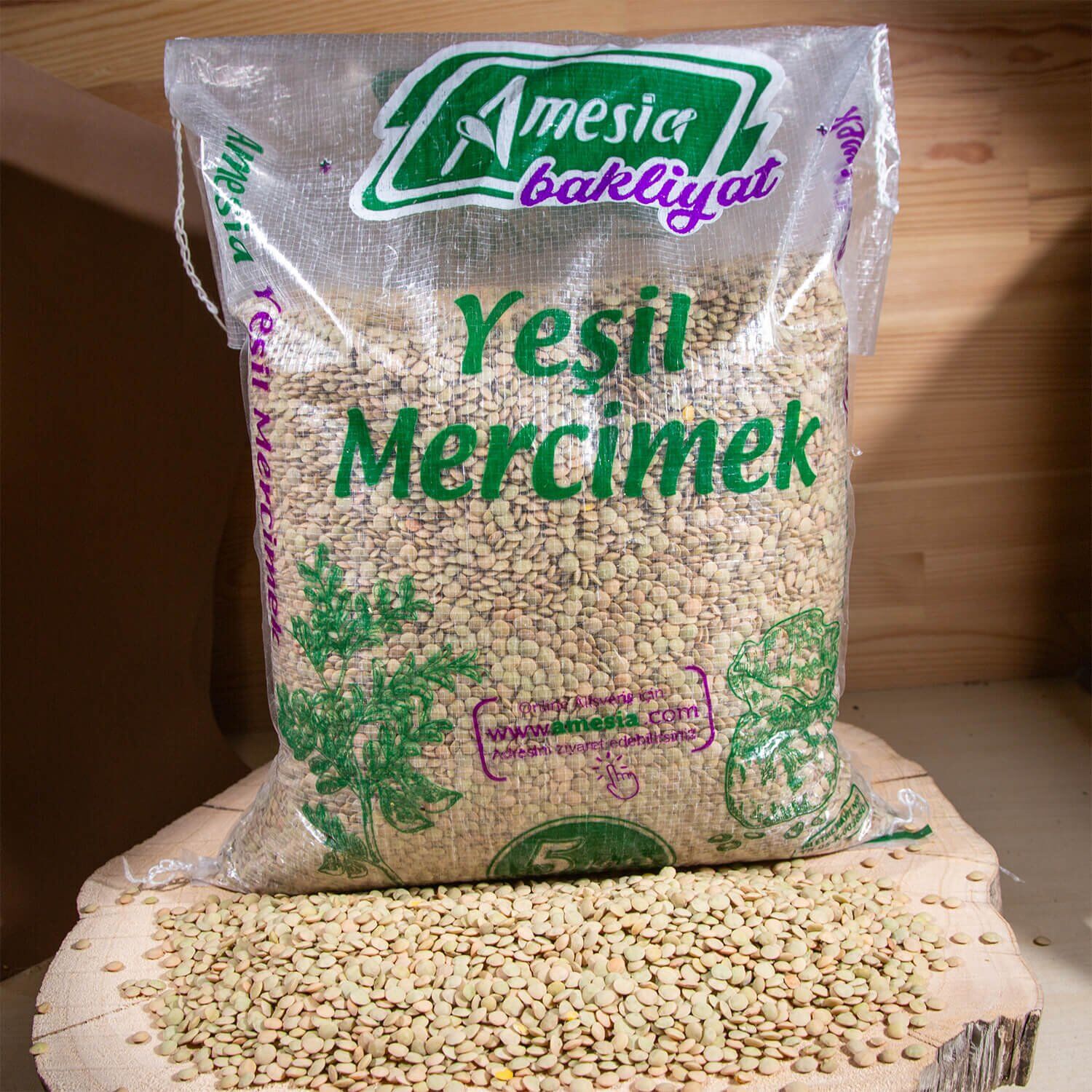 YEŞİL MERCİMEK 5 KG.