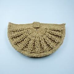 LUNA BEJ HASIR ÇANTA