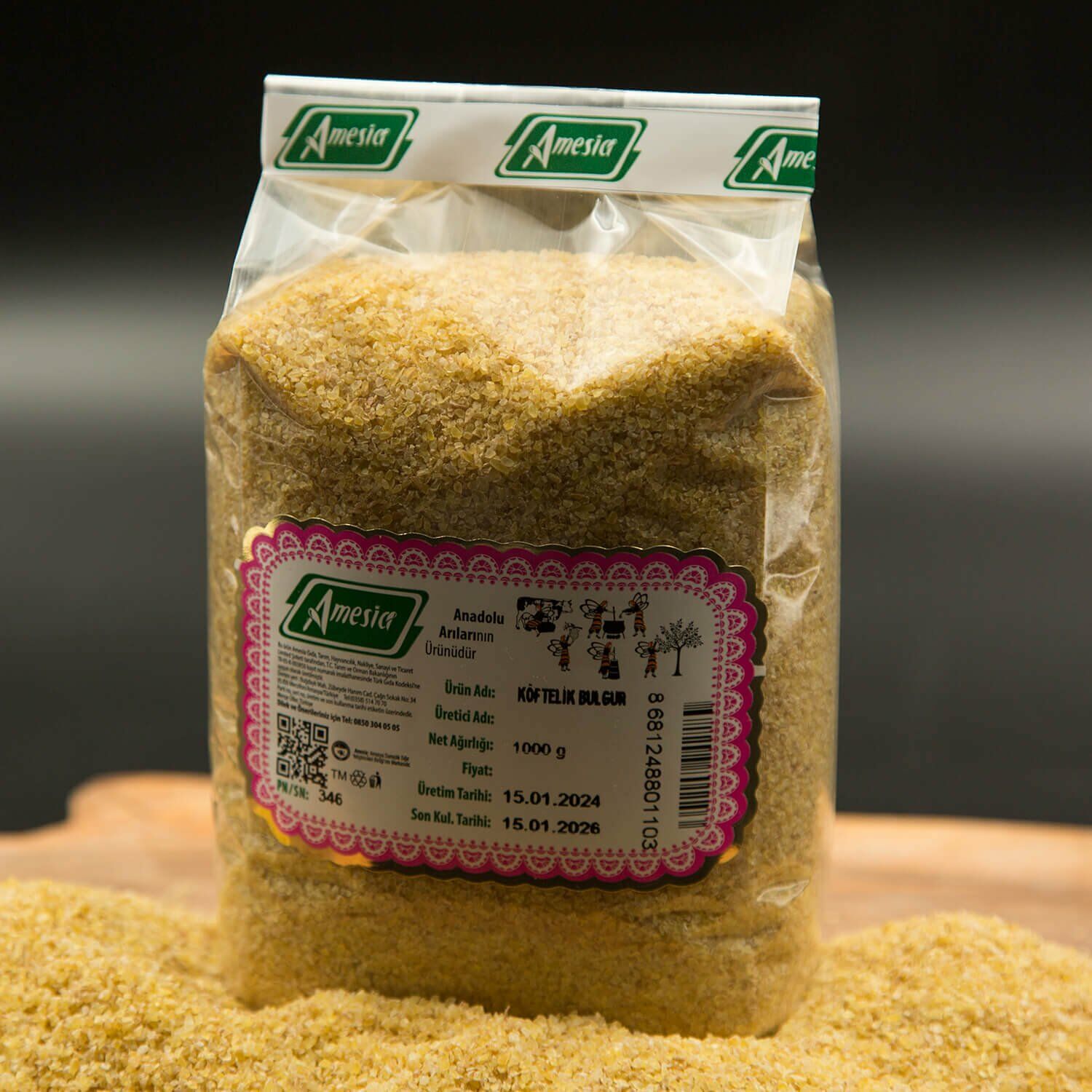 KÖFTELİK BULGUR 1000 G.