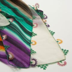 RENGARENK İĞNE OYALI YEMENİ