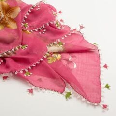 PEMBE YEŞİL İĞNE OYALI YEMENİ