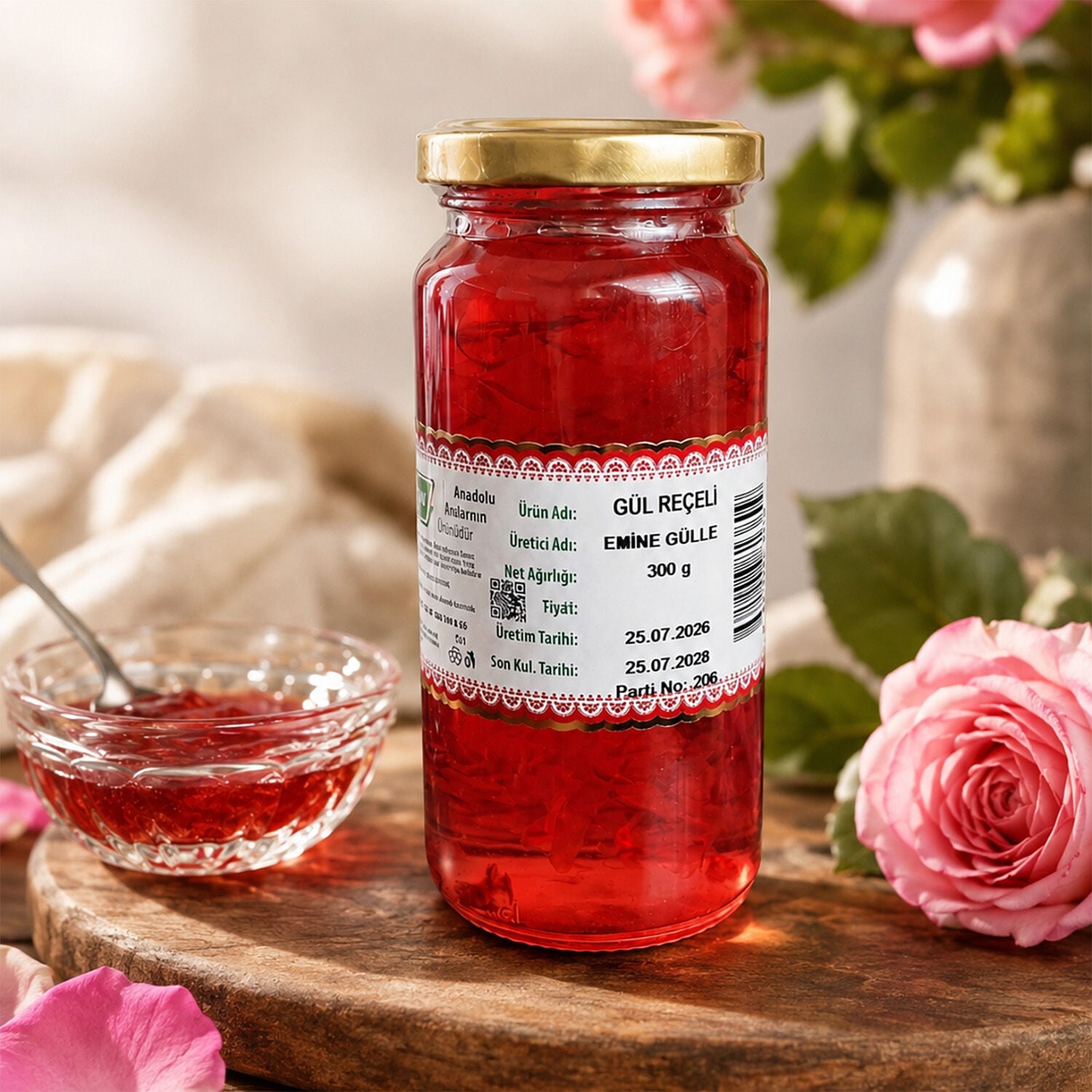 GÜL REÇELİ 300 G.