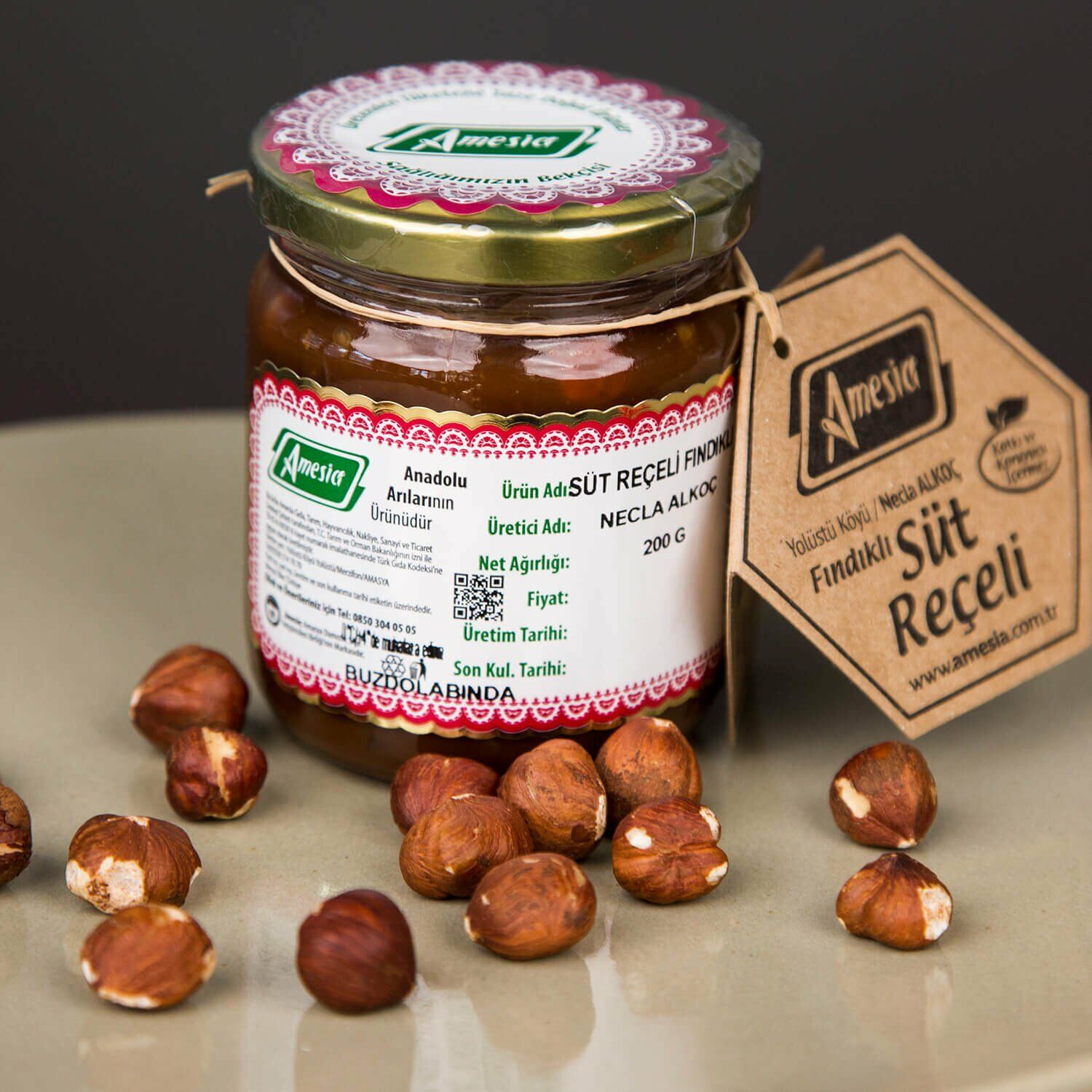 SÜT REÇELİ FINDIKLI 200 G.