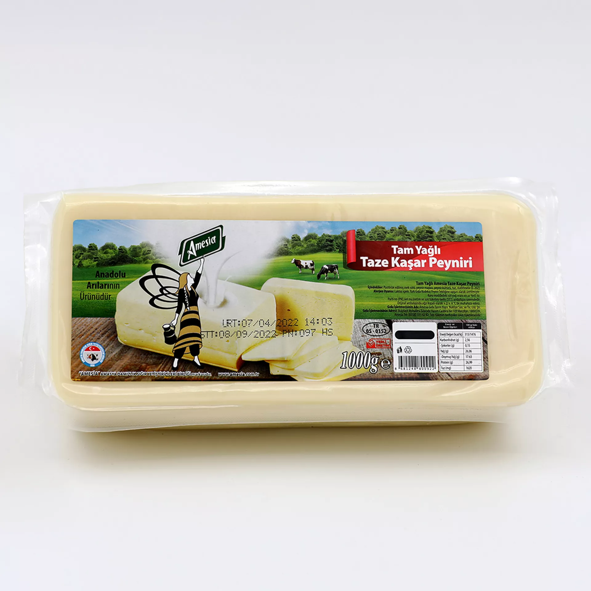Kaşar Peynir 1000 Gr